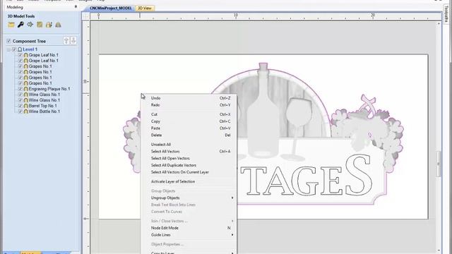 Vectric V8 Tutorials - CNC Mini Projects 3D Toolpathing