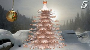 Футажи ёлок и ёлочных шариков