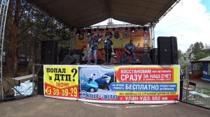 ВИННИGUNS - Сверхновая live (открытие мотосезона в Улан_Удэ)