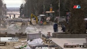 В Волгограде продолжается масштабное восстановление мемориала на Аллее Героев