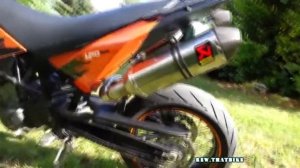 KTM 690 Duke exhaust sound compilation