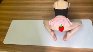 😱 Mini Skirt Dress Yoga Stretching ｜｜ Hot Yoga Contortion at Home #002