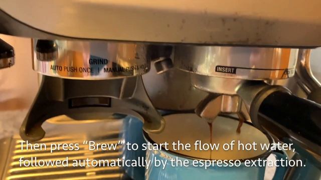 How To Make Caffe Americano | Breville Barista Touch Espresso Machine смотреть онлайн