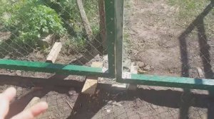 🪚ПОСТРОИЛА🔨НОВЫЕ ВОРОТА😀 Парнички установлены и заполнены👍.
