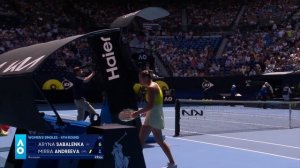 Aryna Sabalenka v Mirra Andreeva Highlights | Australian Open 2025 Fourth Round