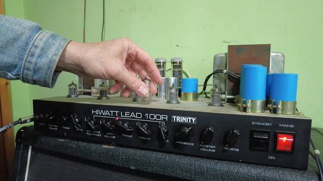Hiwatt 100R Trinity Guitar Amplifier A British Tube Amp Beast in Need of Repair Part 1 смотреть онлайн