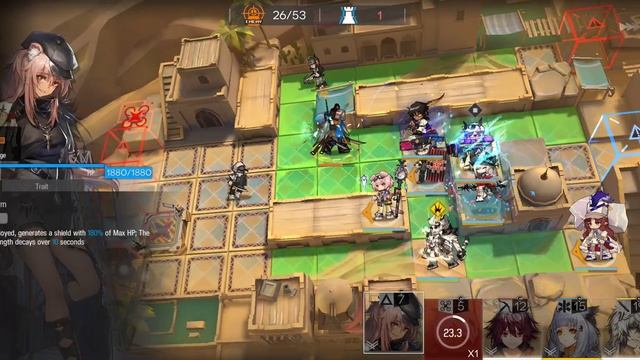 [Arknights] CC#8 Dawnseeker - Day 1+2 - Sandsea Remnants - Risk 8 смотреть онлайн