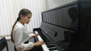 Мирскова Виталина 10 лет К.Нефе "Андантино" фортепиано