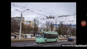 подвижной состав городского электрического транспорта минска