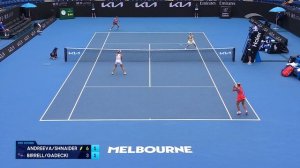 Shnaider/Andreeva v Birrell/Gadecki Highlights | Australian Open 2025 Third Round