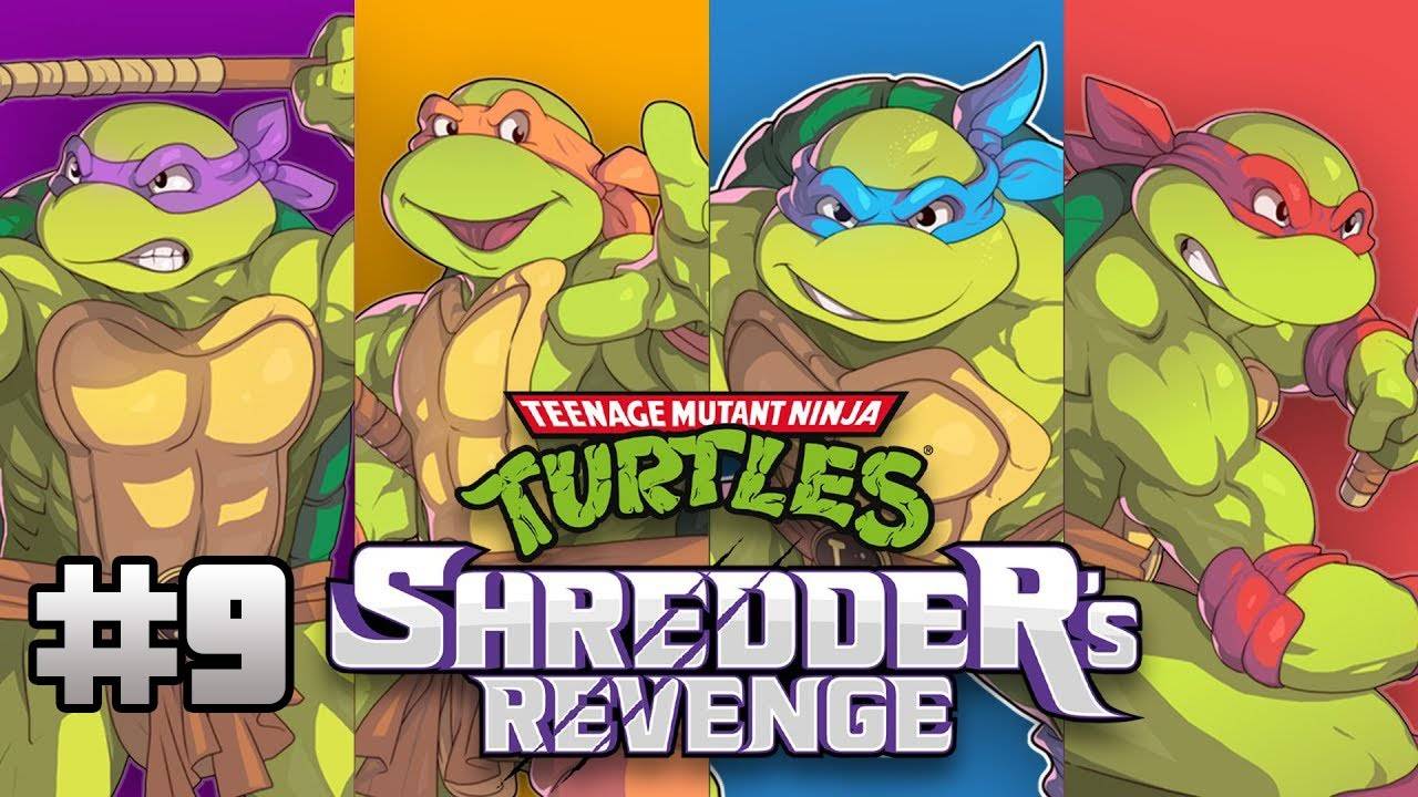 TMNT: Shredder`s Revenge (PC)-Прохожу с достижениями #9 (За Майки).