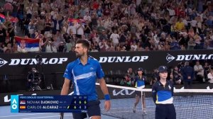 Novak Djokovic v Carlos Alcaraz Highlights | Australian Open 2025 Quarterfinal