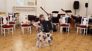 "Перепёлочка" обр. Е. Кузнецова Играет баянистка Зенайда Оттич (СПб ДМШ №11)