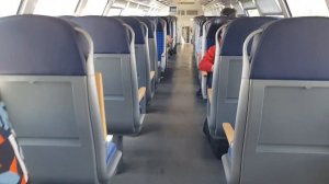 Вагон поезда в Германии 15 августа 2022 г.