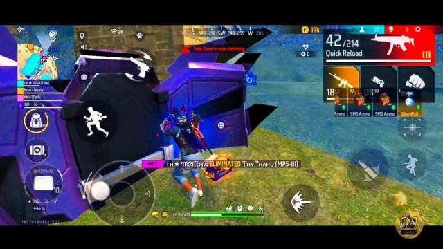 USE MP5 LIKE HACKER IN NEW MODE😱 || GARENA FREE FIRE #freefire #totalgaming #raistar