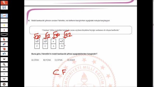 2020 LGS 8 SINIF MATEMATİK MALATYA ÇALIŞMA SORU ÇÖZÜMLERİ