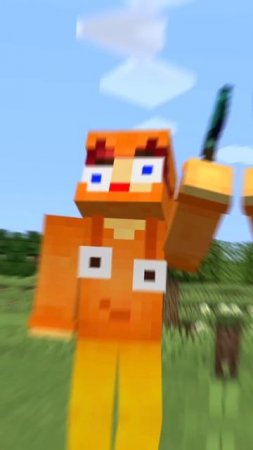 Песня про грустного мальчика с топором в minecraft!