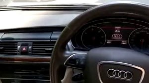 Audi A6 display