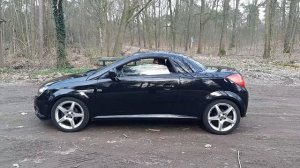 Opel Tigra B twintop close and open roof operation