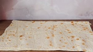 ЛАВАШ с творогом и сыром на сковороде сочный