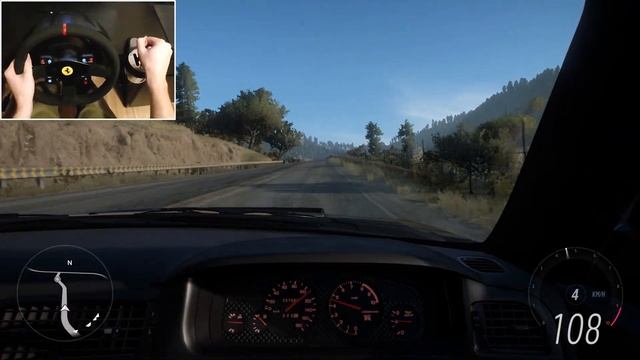 Nissan Skyline GTR R33 - FORZA HORIZON 5 // Thrustmaster T300 RS wheel gameplay смотреть онлайн