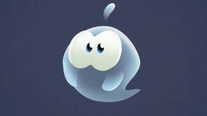 Как нарисовать Привидение из Cut the Rope Magic