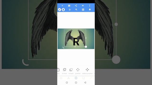 Alphabetical Logo Design|| R Professional Logo Design In Pixel Lab