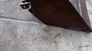 Самодельный ковш для куна минитрактора.