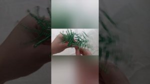 Собираем ёлочку из бисера