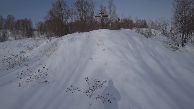 На снегоходе, урочище Отчиха, Бурразведка смотреть онлайн