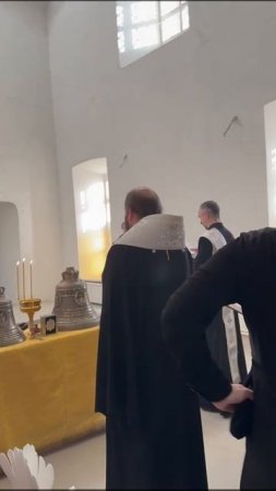 Освящение колокола. Храм Николы в Бутках, Серпухов