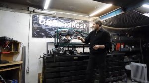 Испытания нового опытного мотобуксировщика ORR-73