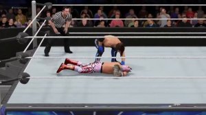 WFW SmackDown: Aj Styles vs Sin Cara [1/4 Final of SmackDown Tournament]