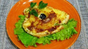 Филе куриное с ананасами