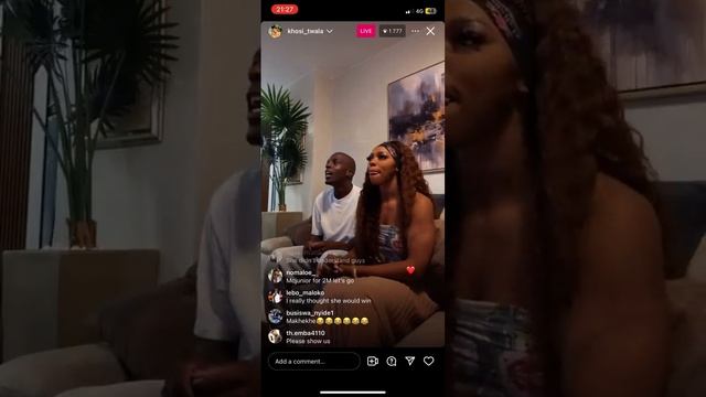 Khosi & Mmeli reacts to Liema leaving BBM house смотреть онлайн