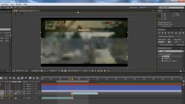 After Effects Tutorial: Slide - Motion Blur Transition смотреть онлайн