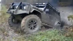 Супер внедорожник: тест-драйв, испытание бездорожьем