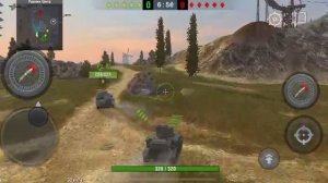 Tanks.blitz.igrok Первый бой на танке М2