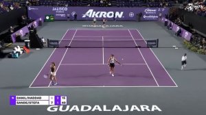 Haddad Maia & Stefani in a Brazilian BATTLE  2022 Guadalajara doubles final FULL MATCH!