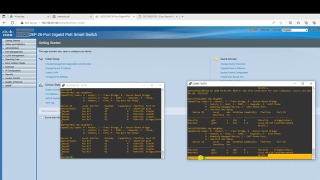 Mikrotik Router - Catalyst 2960 -  Cisco SG220 part4