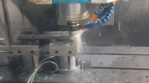 Тиски пневматические ТП 95.300 | Фрезерование 5 мм