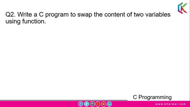 Function Programs | Function in C Programming Part - 05