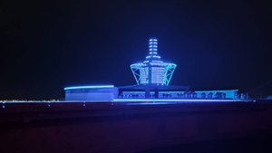 Динамическая управляемая архитектурная подсветка жилого комплекса в Ростове-на-Дону
