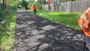 Асфальтовая крошка с укладкой вручную
