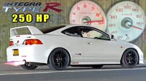 HONDA INTEGRA TYPE R DC5 9000 ОБОРОТОВ и ОГОНЬ ИЗ ВЫХЛОПА 100-200КМ/Ч  AutoTopNL