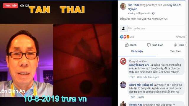 Tan Thai Truc Tiep ( Ngày 10/8/2019 trưa смотреть онлайн