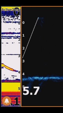 Active target 2.
Sonar 2D.