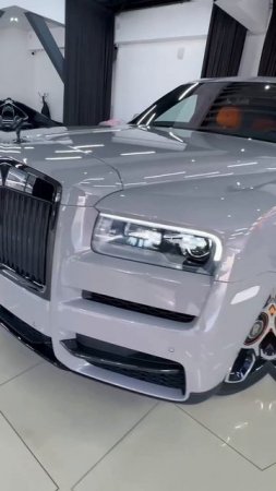 Rolls Royce Cullinan загоняли на частичную полировку а также на оклейку элементов кузова.