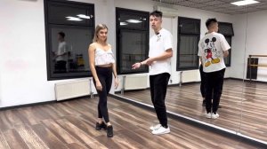 САЛЬСА Урок 17 Сольная и Парная работа, Олег Логинов и Ксения Титова