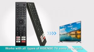 Universal for Hisense TV Remote Control L2380V.